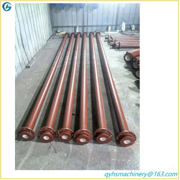Manganese ore slurry conveying wear-naandur a panangikkat ti dapo ti seramiko a tubo